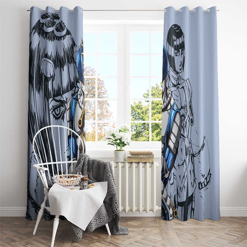 Bruno Bucciarati - Jojo Bizarre Adventure Window Curtain Anime Style