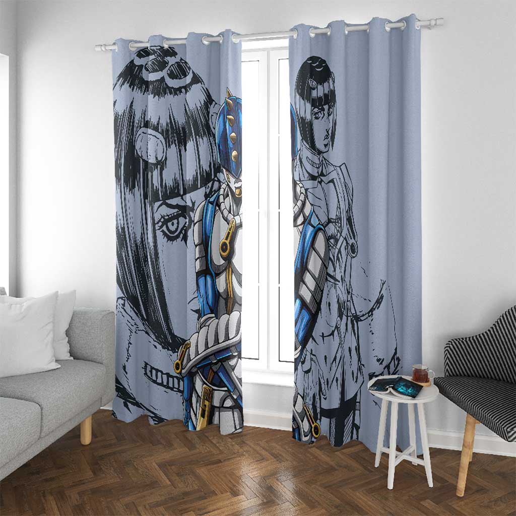 Bruno Bucciarati - Jojo Bizarre Adventure Window Curtain Anime Style