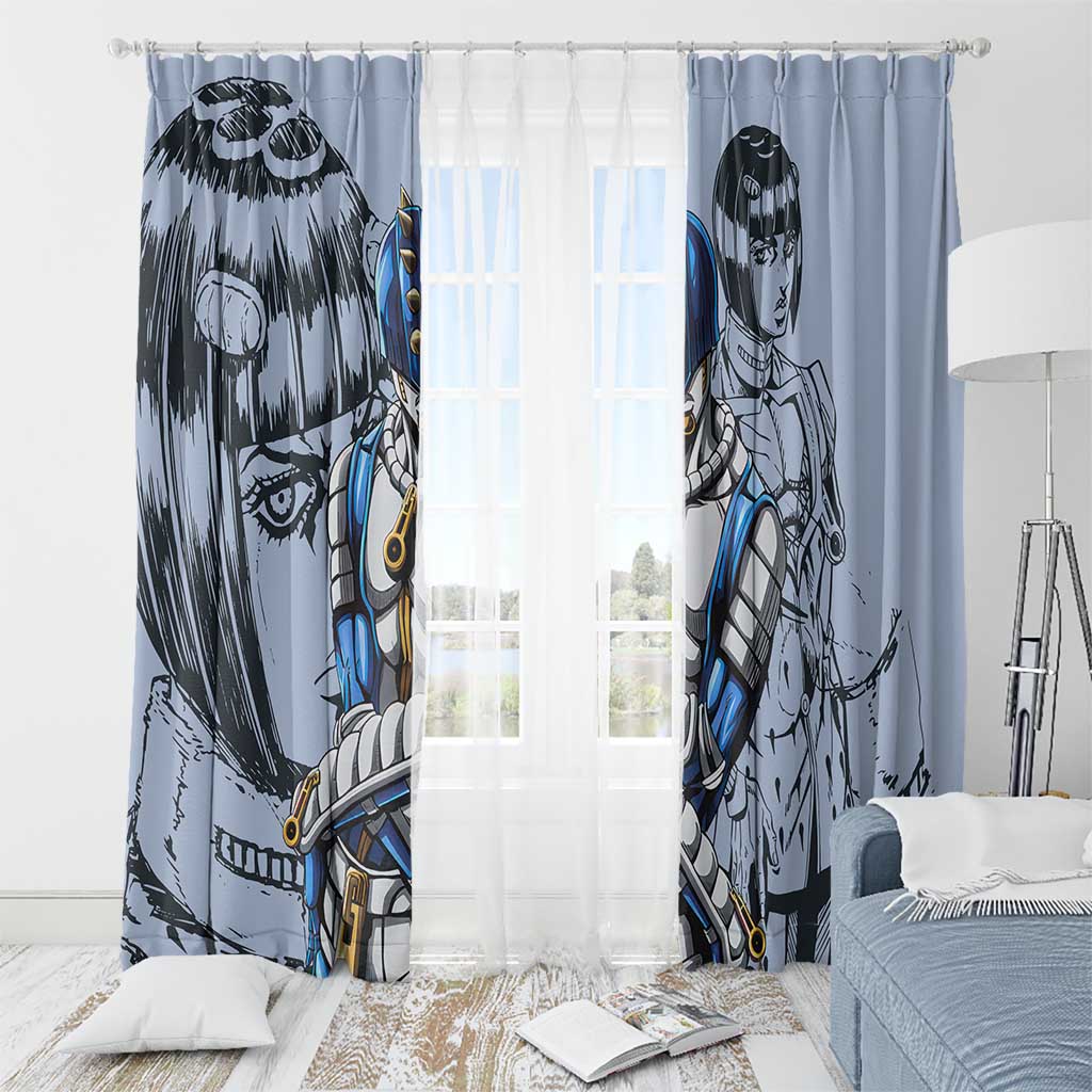 Bruno Bucciarati - Jojo Bizarre Adventure Window Curtain Anime Style