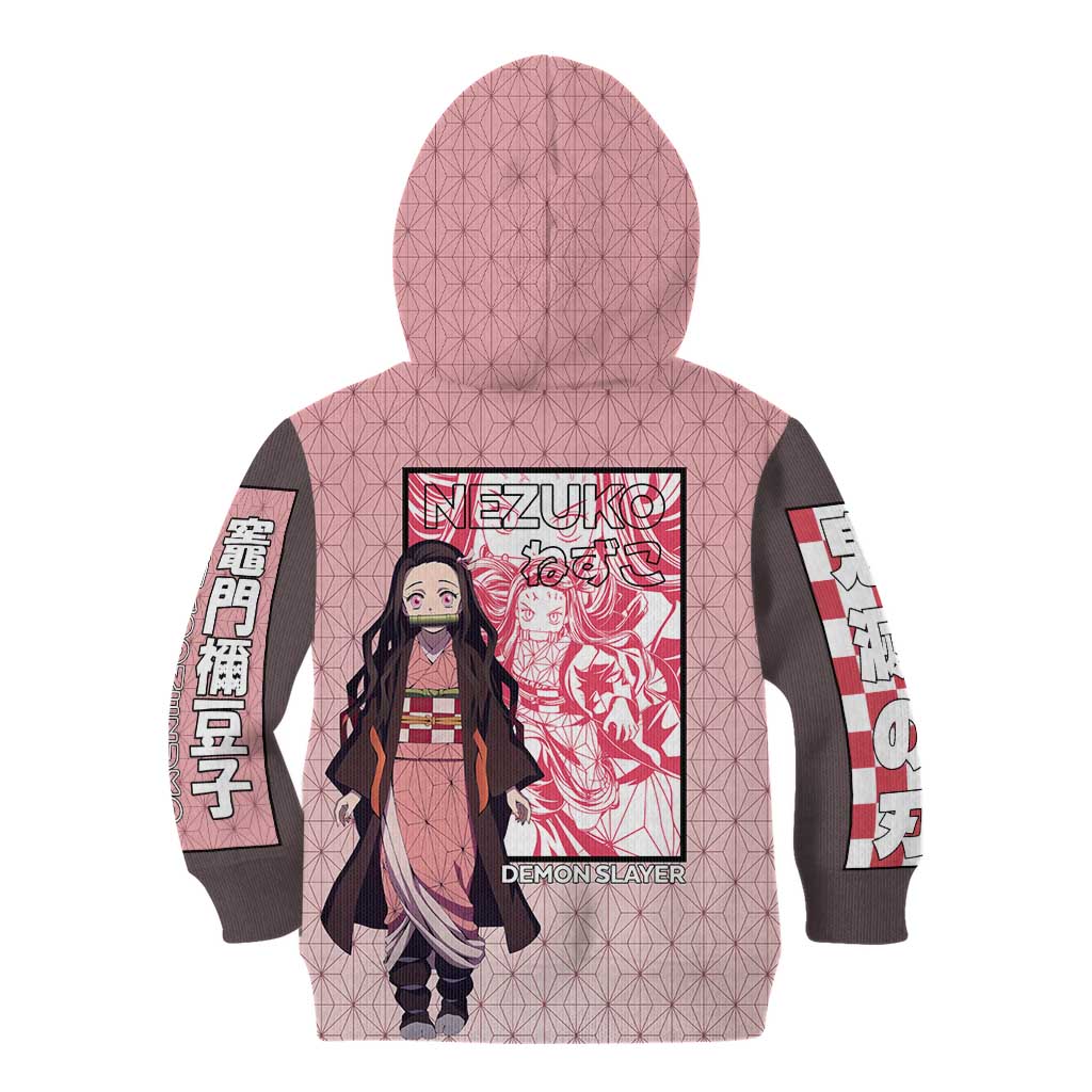 Kamado Nezuko Haori Demon Slayer Kid Hoodie Anime Style