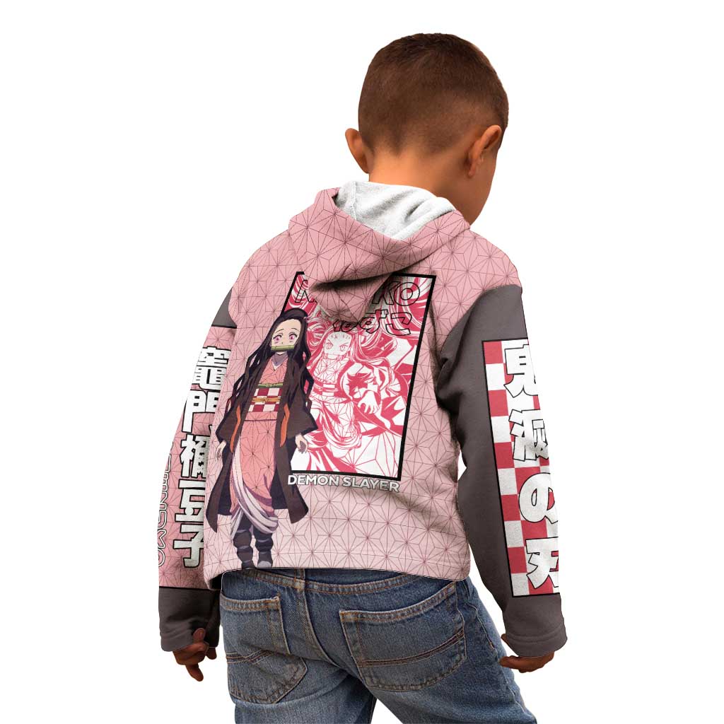 Kamado Nezuko Haori Demon Slayer Kid Hoodie Anime Style
