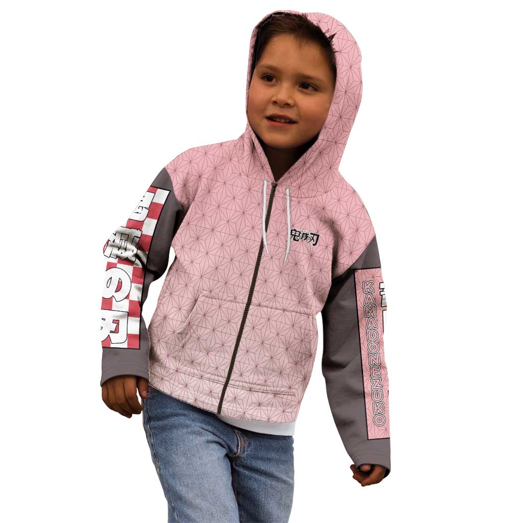 Kamado Nezuko Haori Demon Slayer Kid Hoodie Anime Style