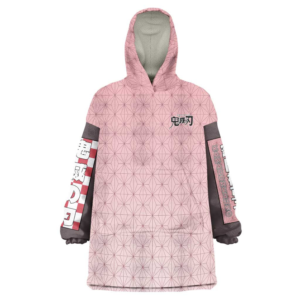 Kamado Nezuko Haori Demon Slayer Wearable Blanket Hoodie Anime Style