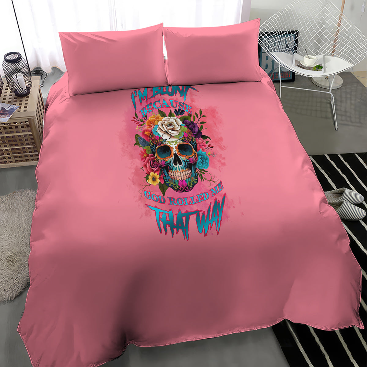 im-blunt-because-god-rolled-me-bedding-set