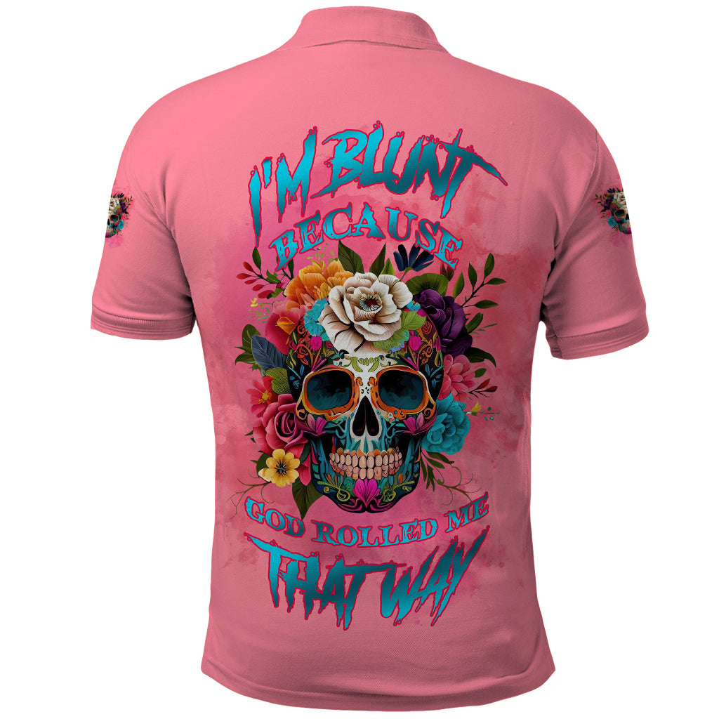 im-blunt-because-god-rolled-me-polo-shirt