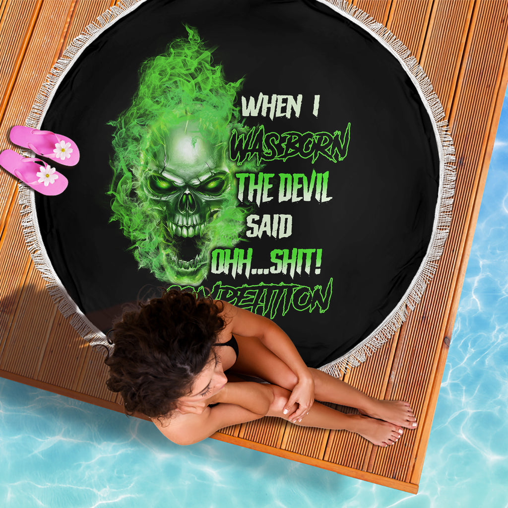 when-i-was-born-skull-beach-blanket