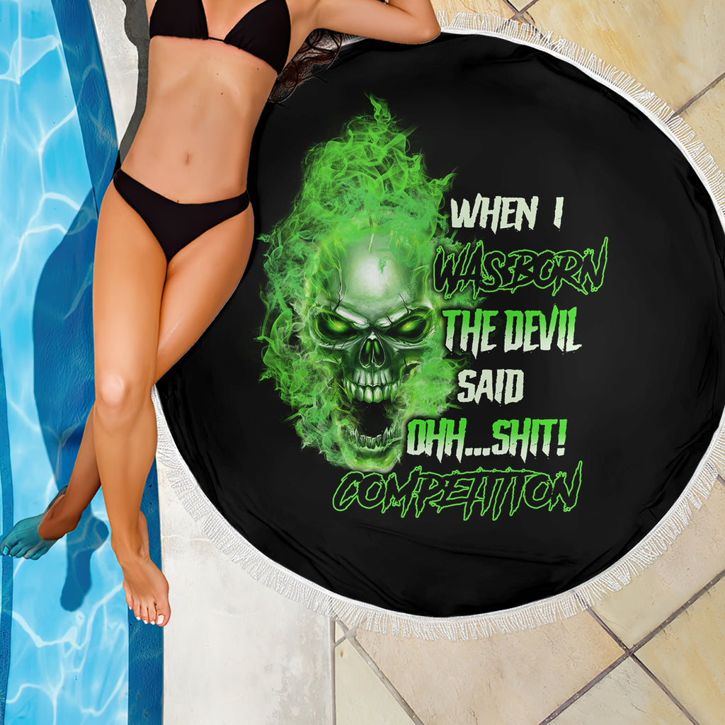 when-i-was-born-skull-beach-blanket