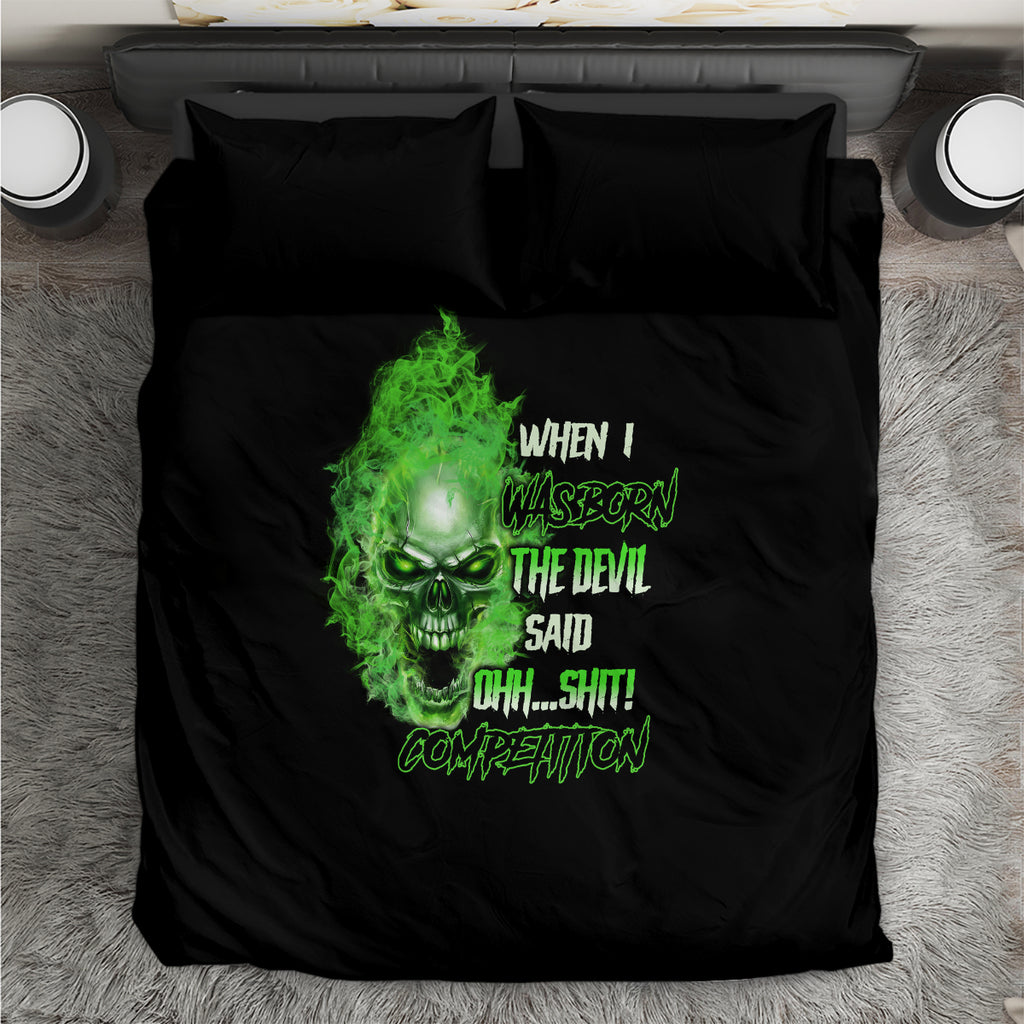when-i-was-born-skull-bedding-set