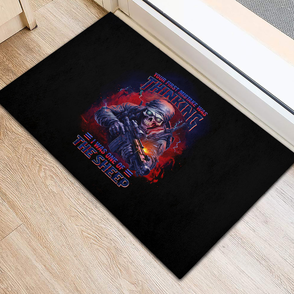 your-first-mistake-was-thinking-rubber-doormat