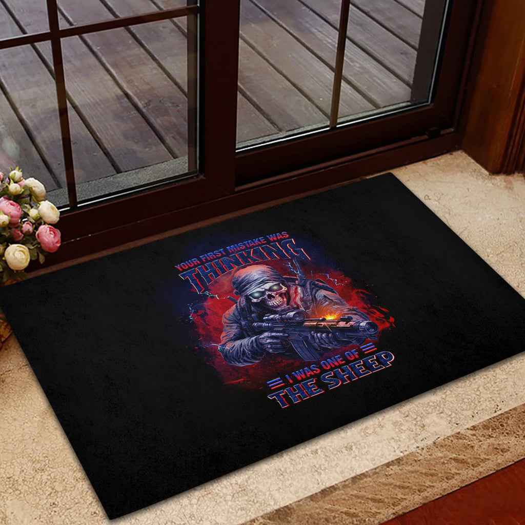 your-first-mistake-was-thinking-rubber-doormat