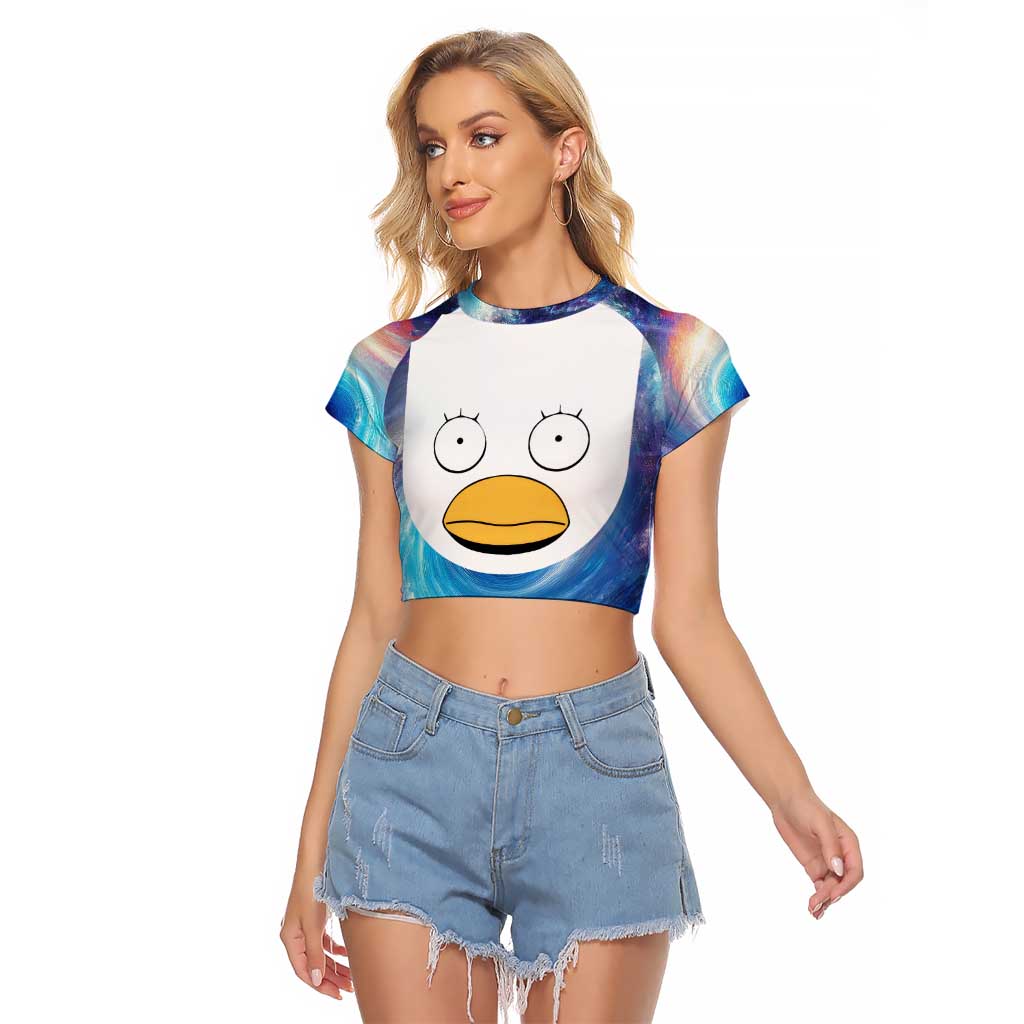 Cosmic Elizabeth Gintama Raglan Cropped T Shirt Anime Style