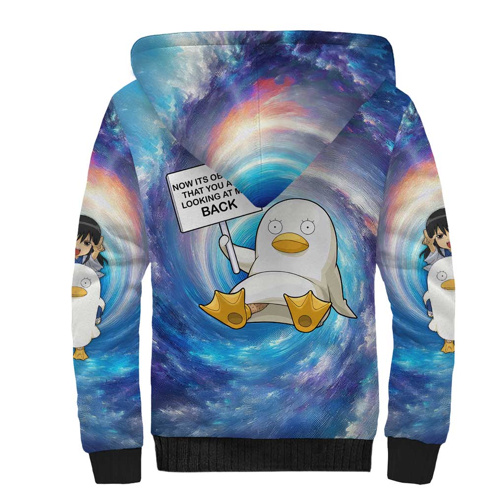 Cosmic Elizabeth Gintama Sherpa Hoodie Anime Style