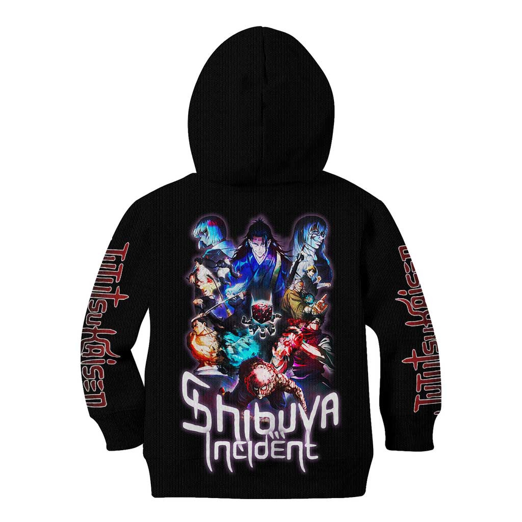Shibuya Incident Jujutsu Kaisen Kid Hoodie Anime Style