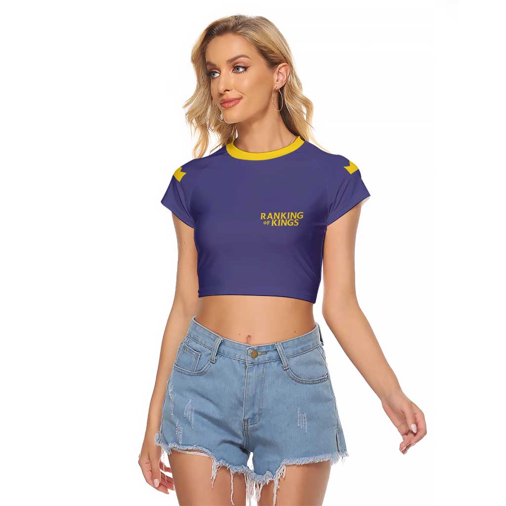 Bojji Ousama Ranking Raglan Cropped T Shirt Anime Style