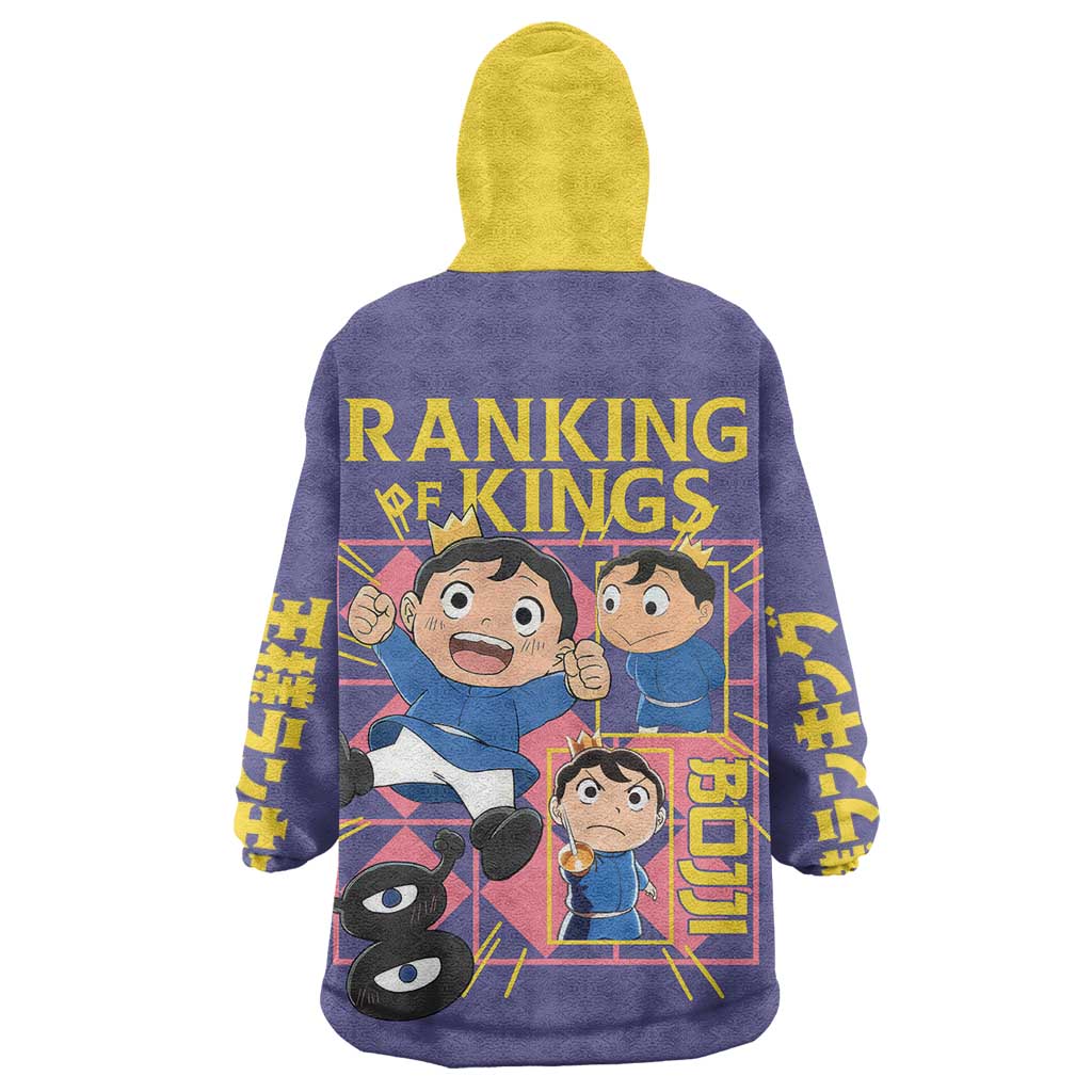 Bojji Ousama Ranking Wearable Blanket Hoodie Anime Style