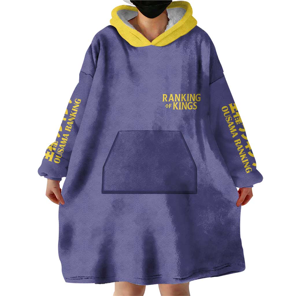 Bojji Ousama Ranking Wearable Blanket Hoodie Anime Style