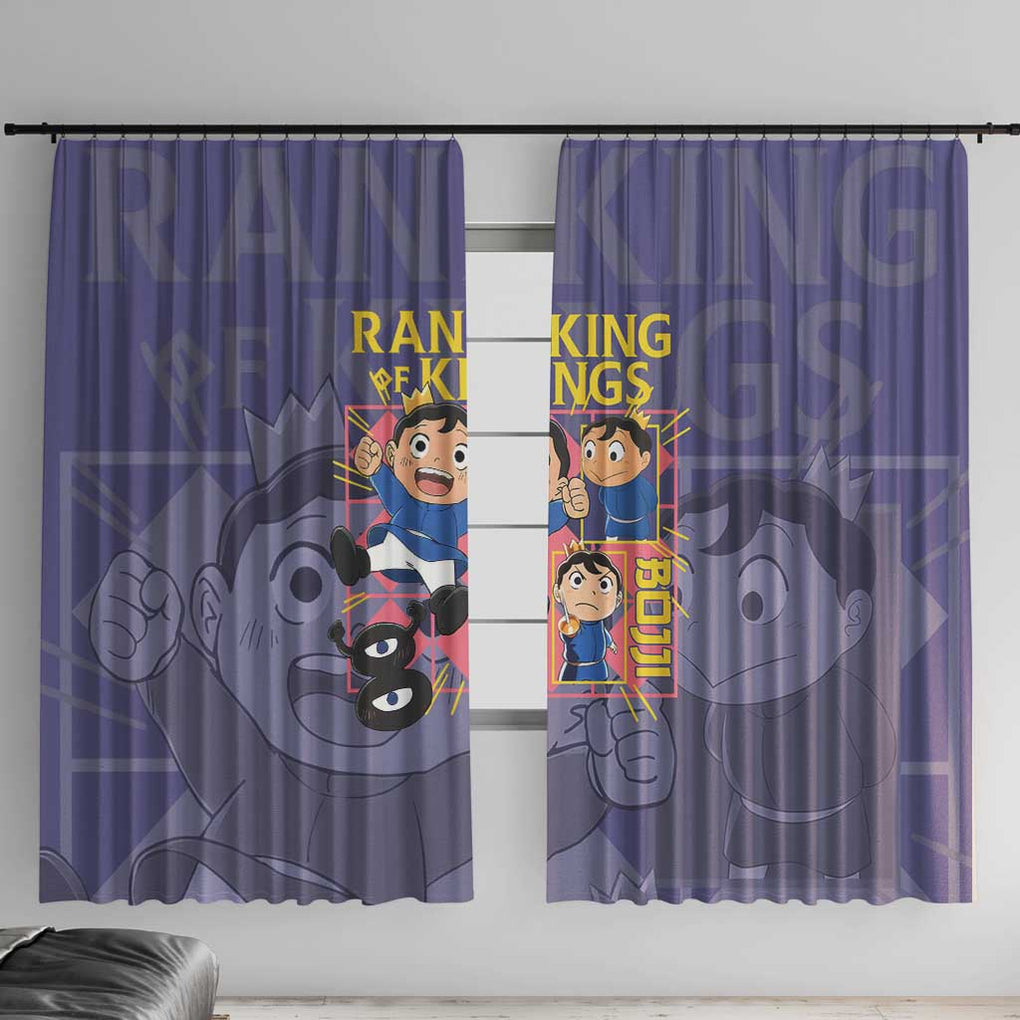 Bojji Ousama Ranking Window Curtain Anime Style