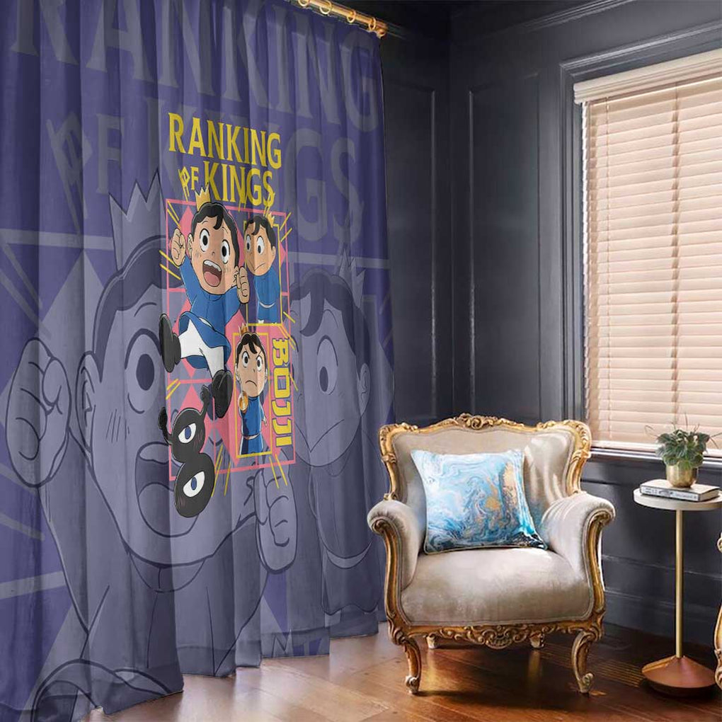 Bojji Ousama Ranking Window Curtain Anime Style