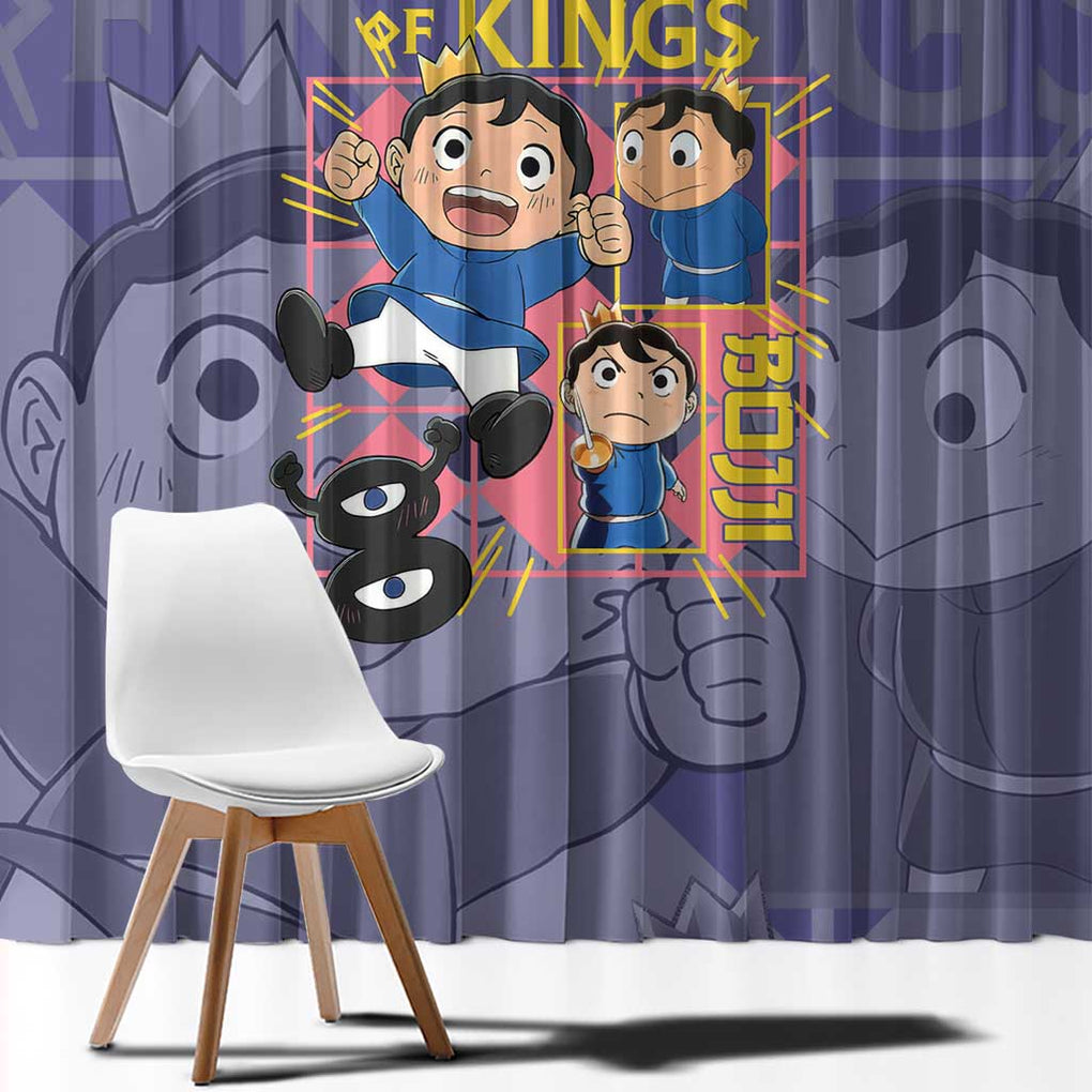 Bojji Ousama Ranking Window Curtain Anime Style
