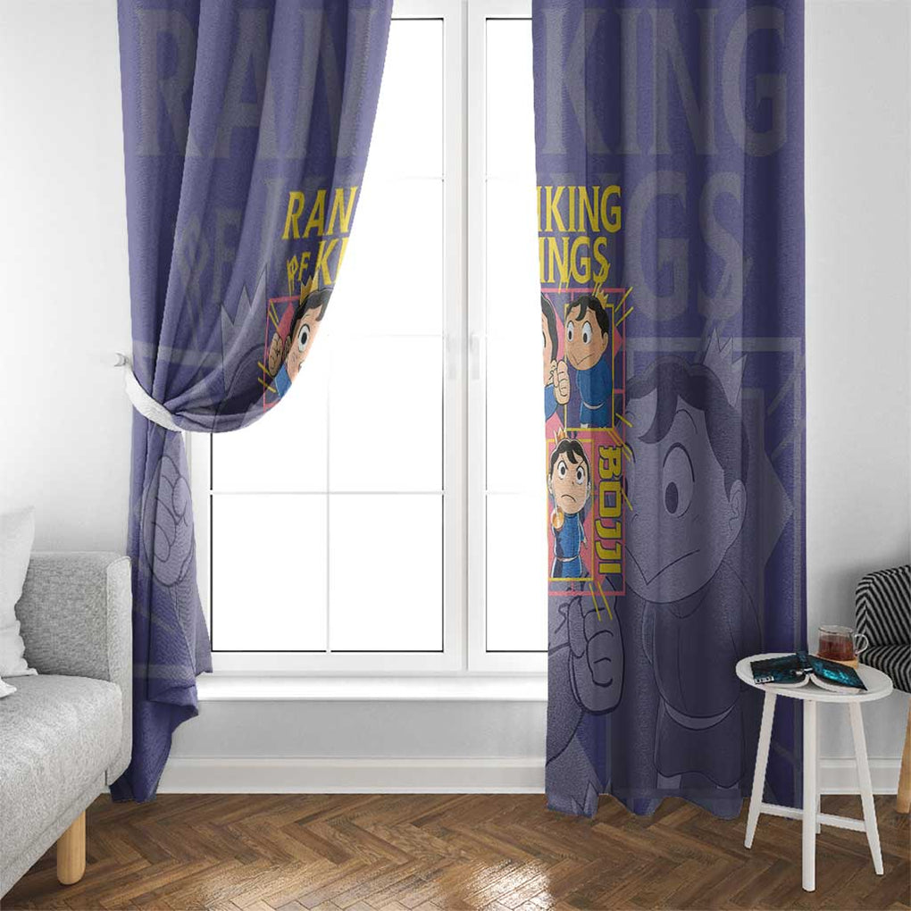 Bojji Ousama Ranking Window Curtain Anime Style