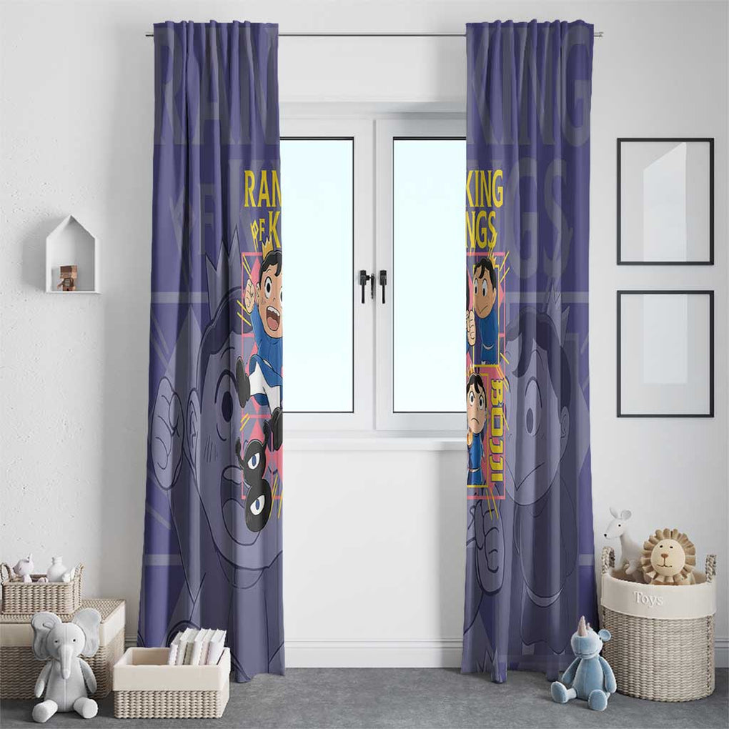 Bojji Ousama Ranking Window Curtain Anime Style