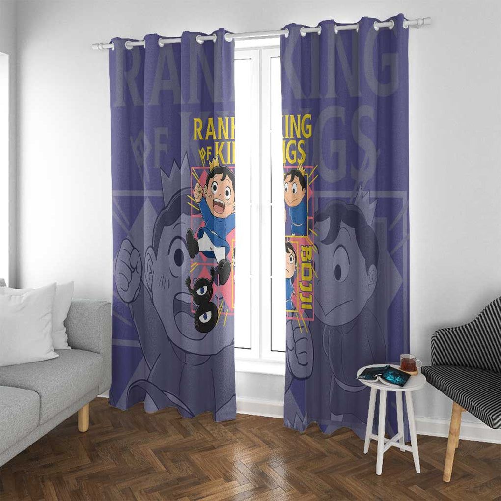 Bojji Ousama Ranking Window Curtain Anime Style