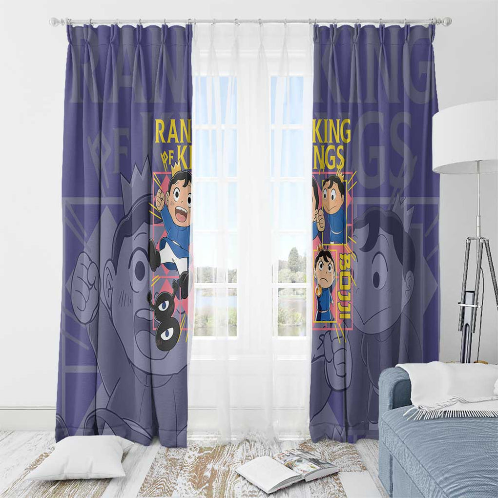 Bojji Ousama Ranking Window Curtain Anime Style