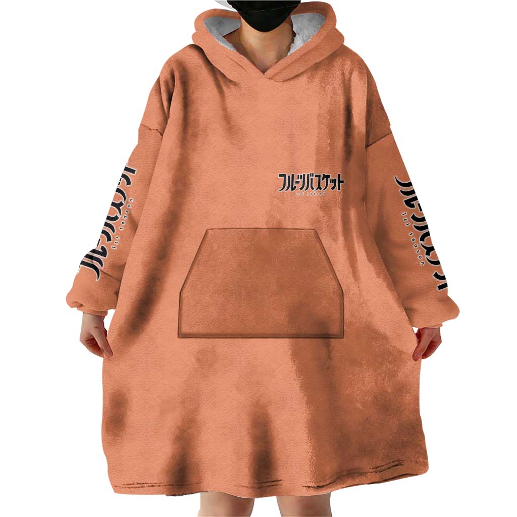 Kyo Sohma Fruits Basket Wearable Blanket Hoodie Anime Style