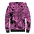 Ahegao Manga Sherpa Hoodie Anime Mid Manga Style