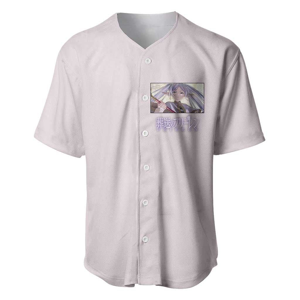 Frieren Frieren Beyond Journey’s End Baseball Jersey Anime Style