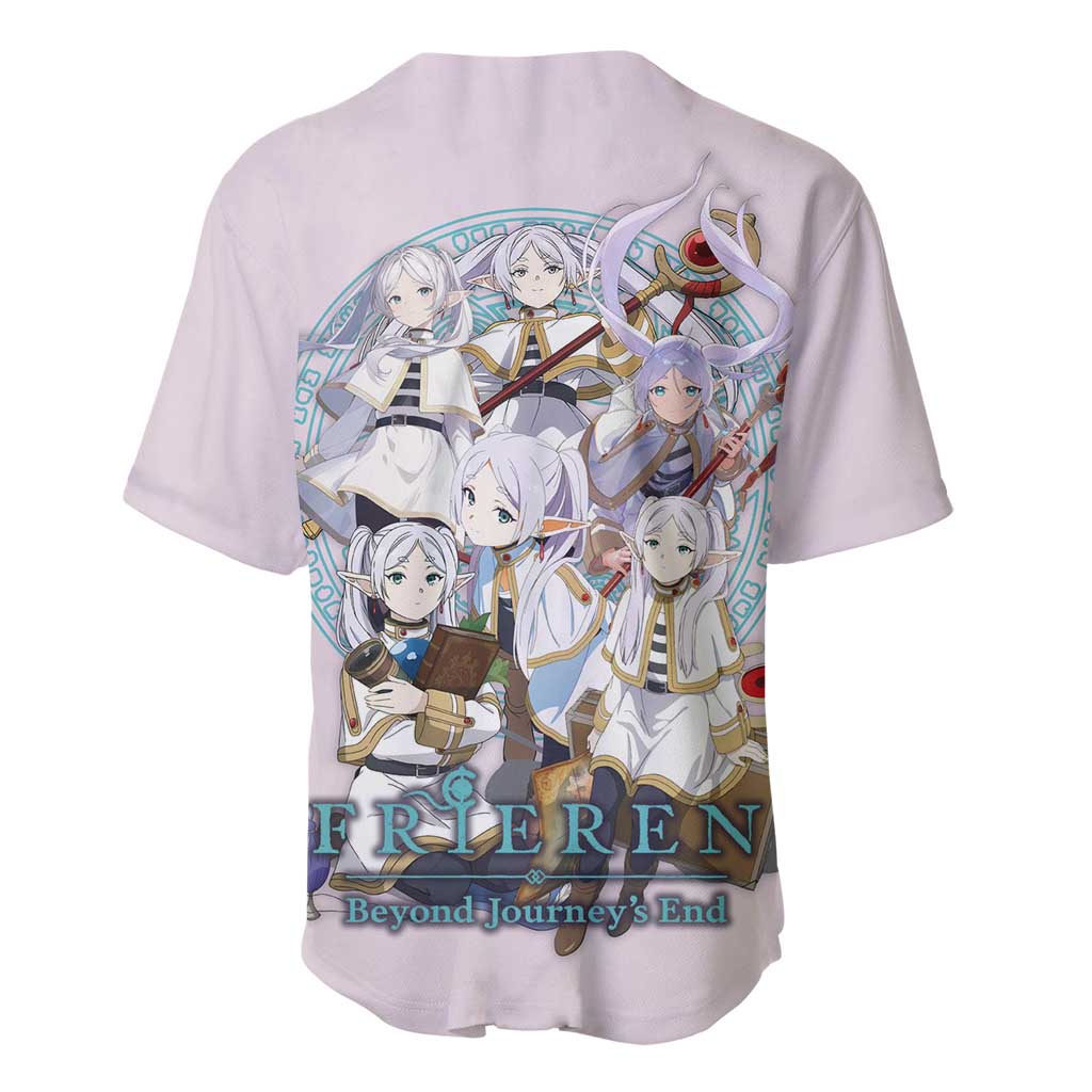 Frieren Frieren Beyond Journey’s End Baseball Jersey Anime Style
