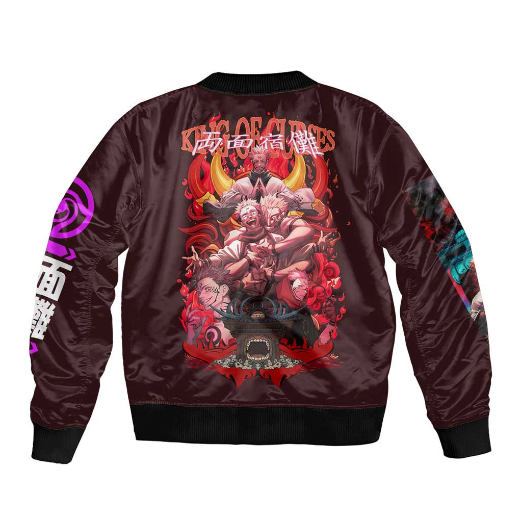 Ryomen Sukuna V2 Jujutsu Kaisen Bomber Jacket Anime Style