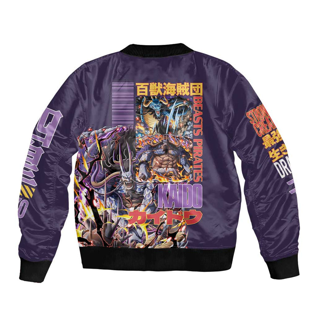 Kaido V2 One Piece Bomber Jacket Anime Style