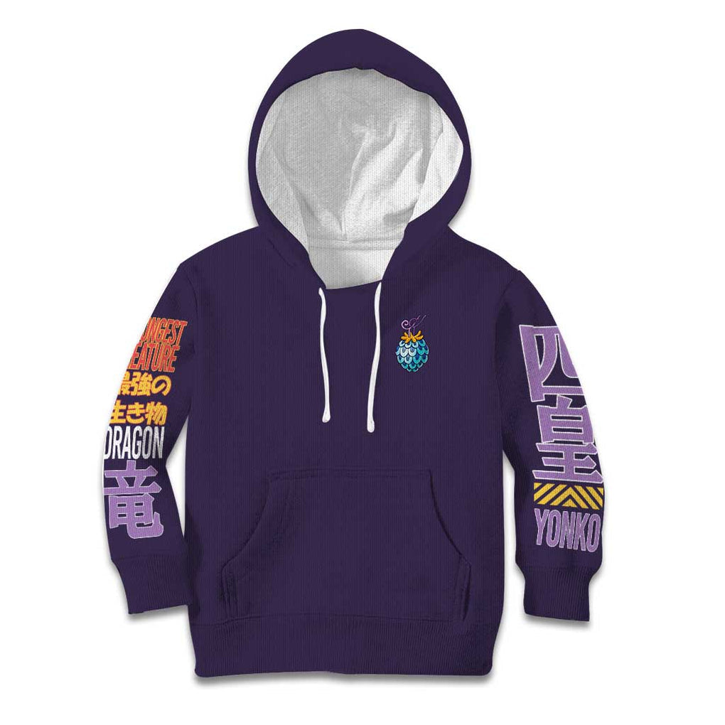 Kaido V2 One Piece Kid Hoodie Anime Style