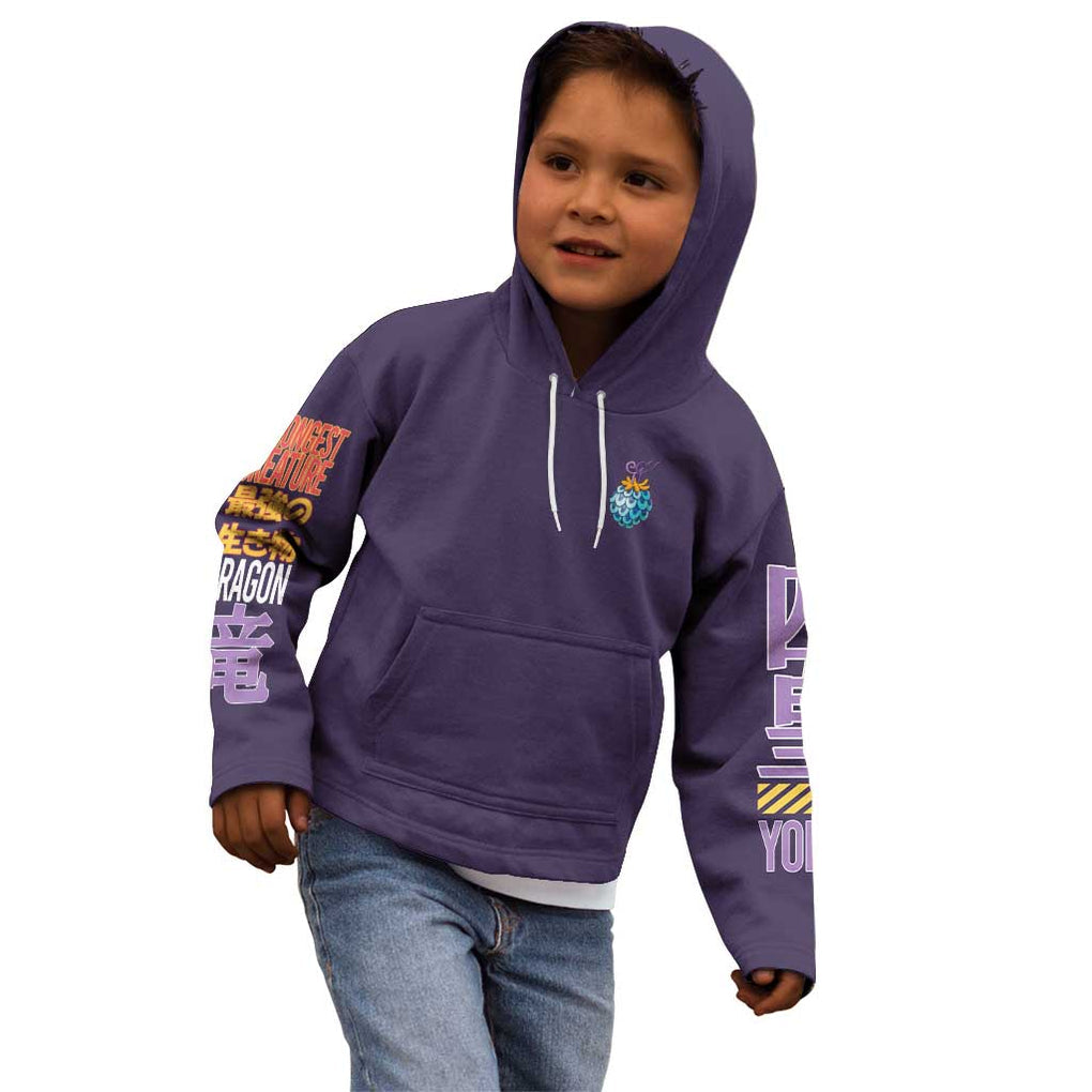 Kaido V2 One Piece Kid Hoodie Anime Style