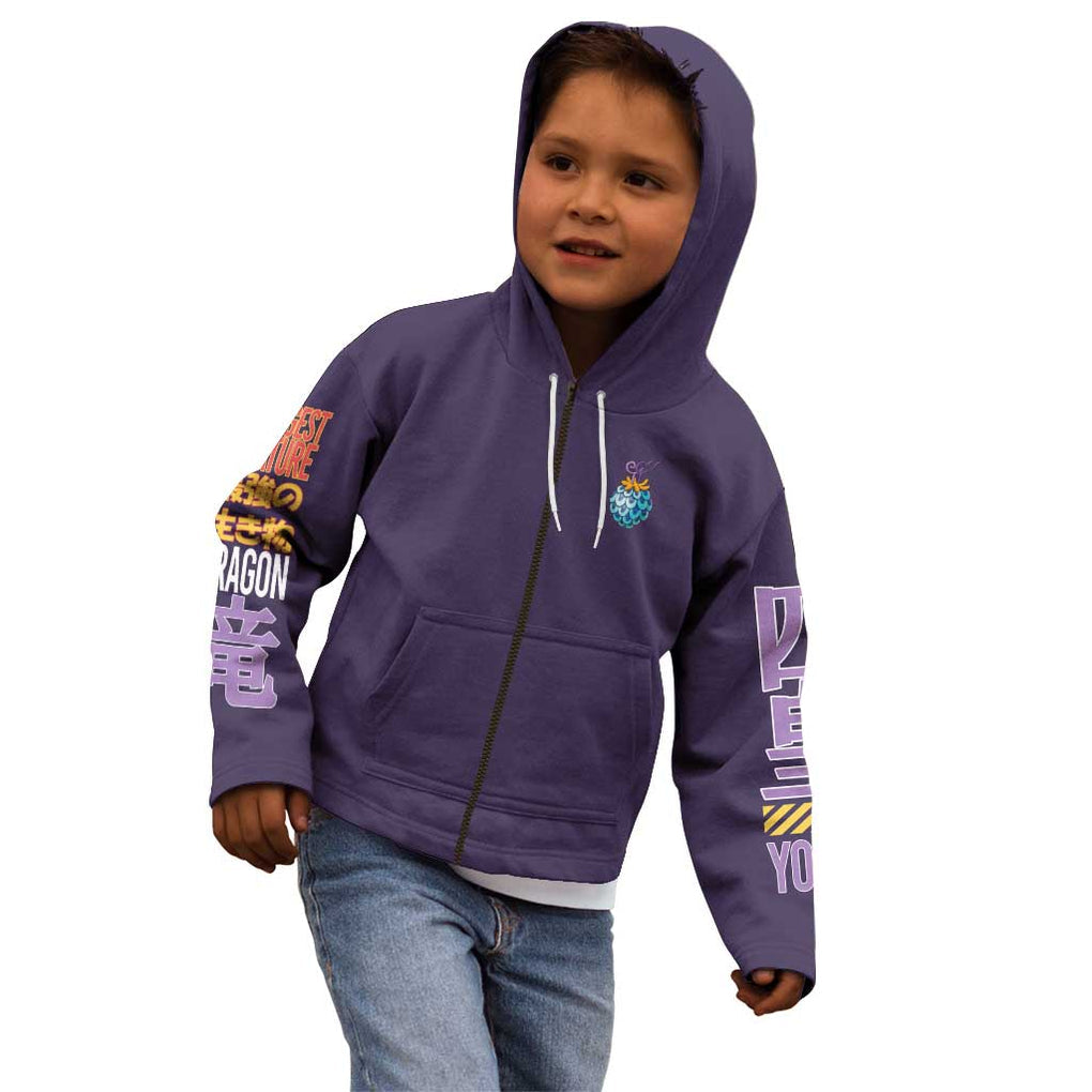 Kaido V2 One Piece Kid Hoodie Anime Style