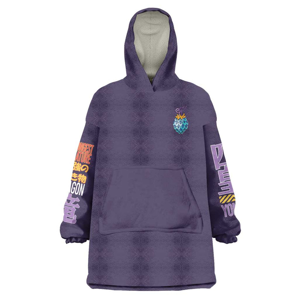 Kaido V2 One Piece Wearable Blanket Hoodie Anime Style
