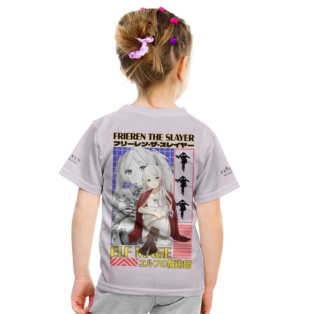 Frieren -  Frieren Beyond Journey’s End Kid T Shirt Anime Art Style