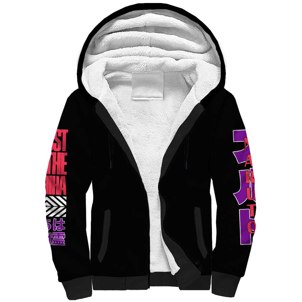 Uchiha Madara Naruto Sherpa Hoodie Anime Style