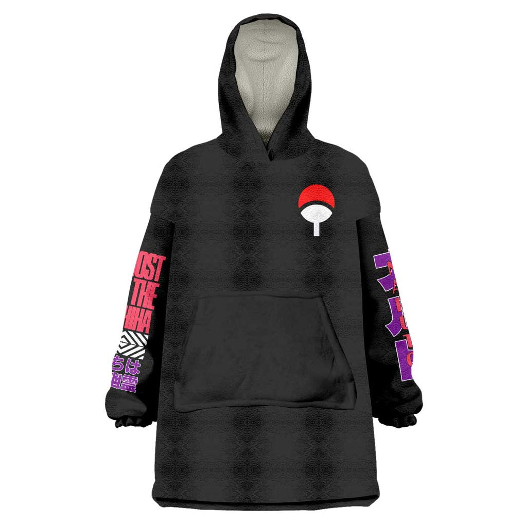 Uchiha Madara Naruto Wearable Blanket Hoodie Anime Style