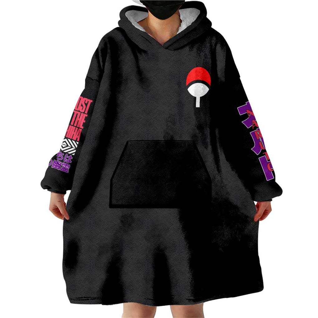 Uchiha Madara Naruto Wearable Blanket Hoodie Anime Style