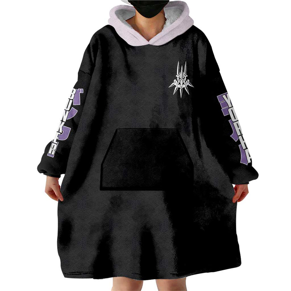 Yorha Units Nier Automata Wearable Blanket Hoodie Game Mix Anime Style