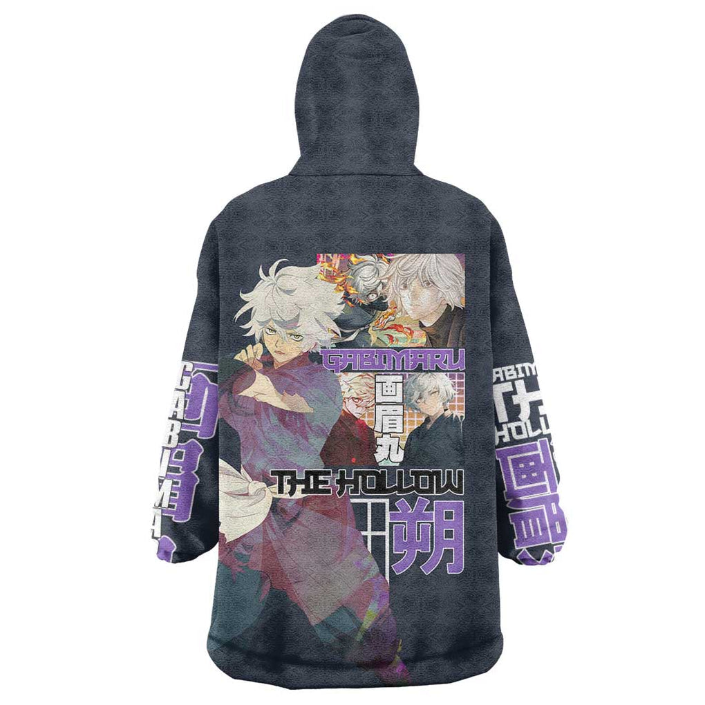 Gabimaru Hell’s Paradise Wearable Blanket Hoodie Anime Style