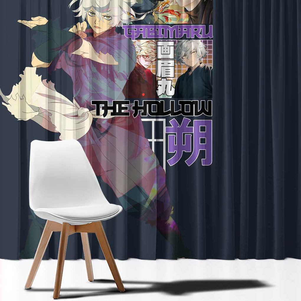 Gabimaru Hell’s Paradise Window Curtain Anime Style