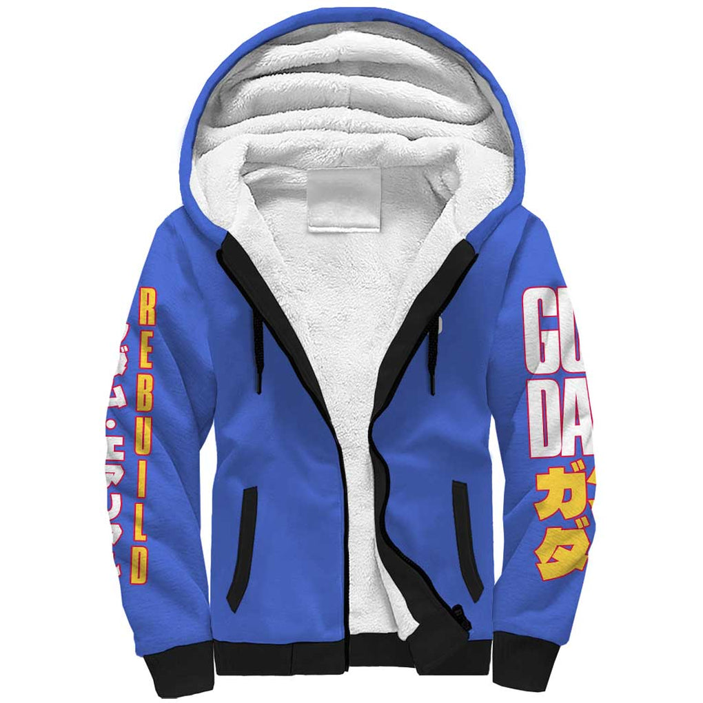 Aerial Gundam Witch from Mercury Sherpa Hoodie Anime Style
