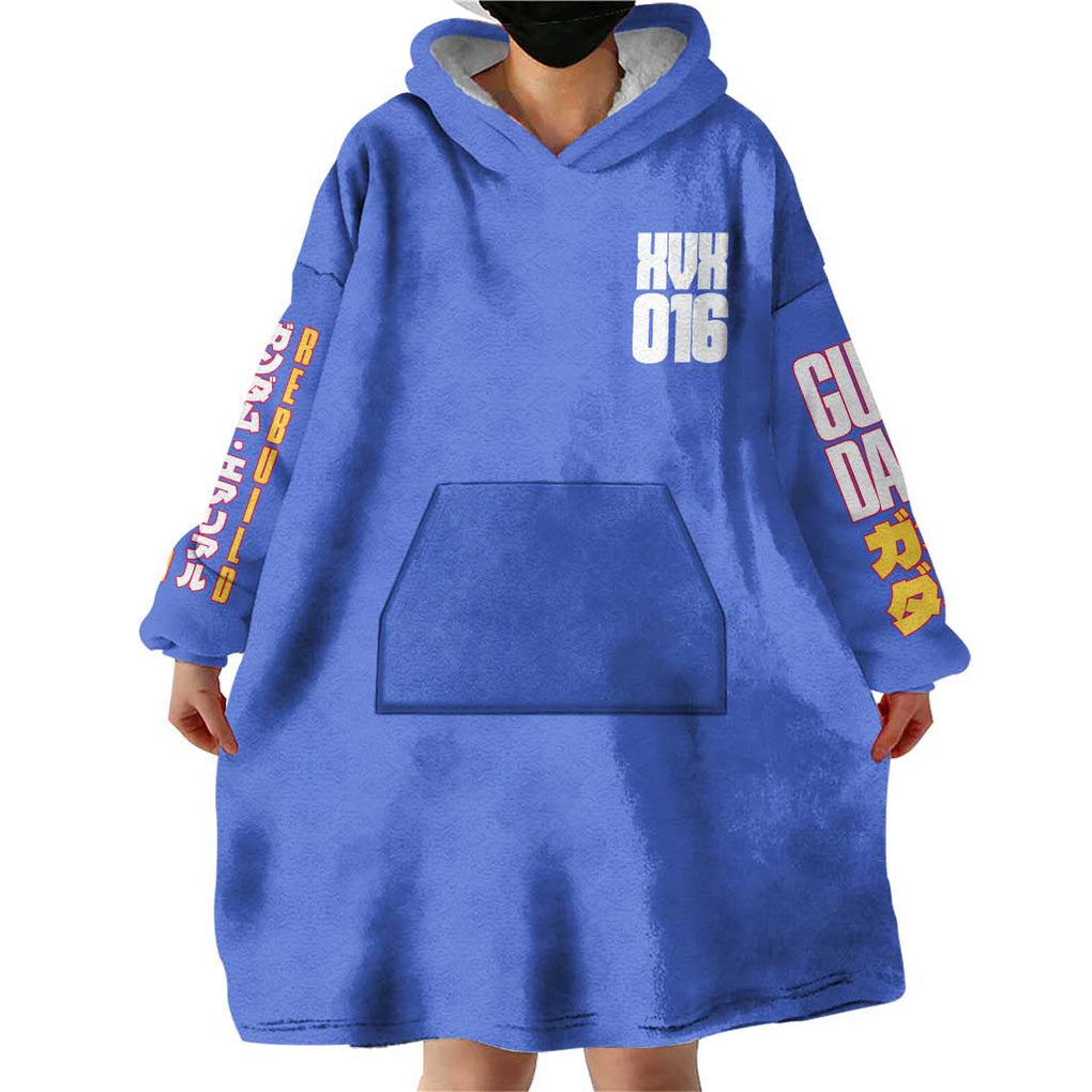 Aerial Gundam Witch from Mercury Wearable Blanket Hoodie Anime Style