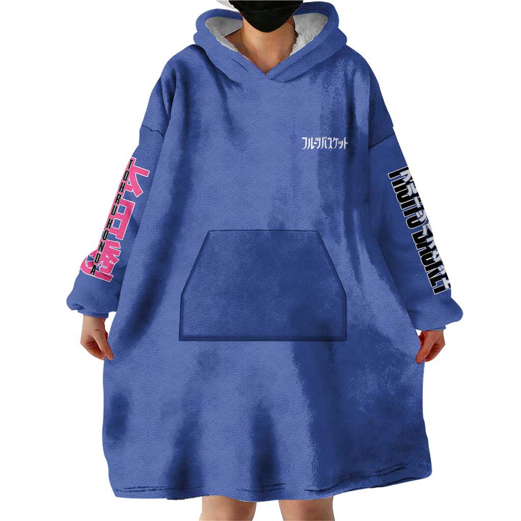 Tohru Honda Fruits Basket Wearable Blanket Hoodie Anime Style