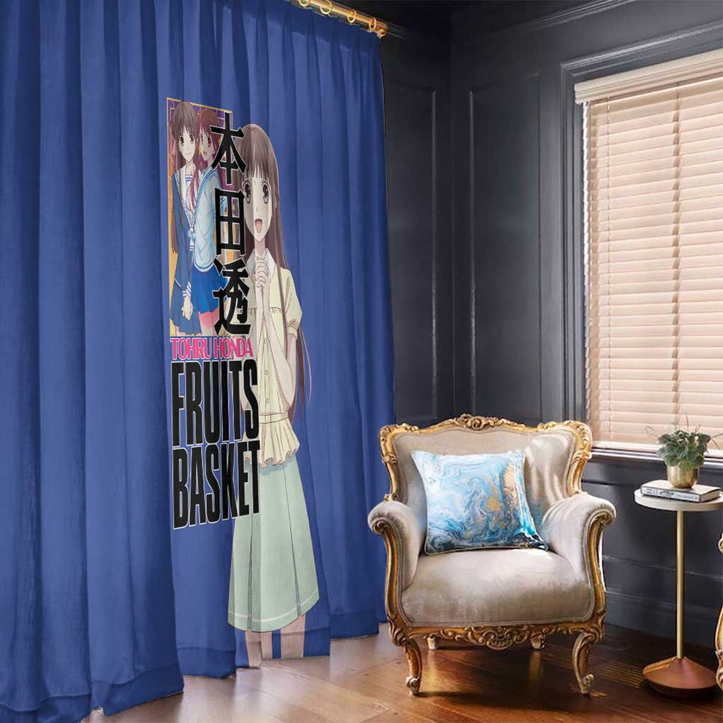 Tohru Honda Fruits Basket Window Curtain Anime Style