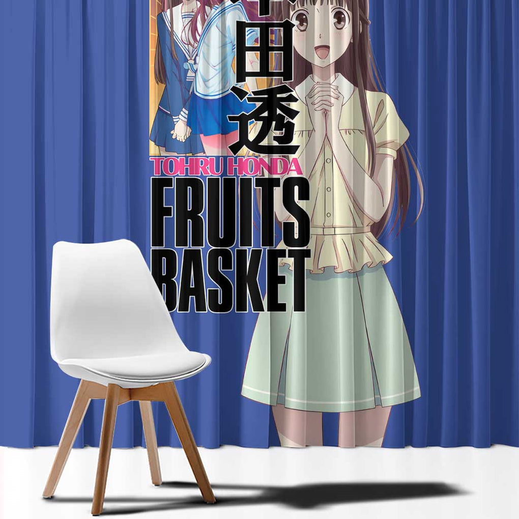 Tohru Honda Fruits Basket Window Curtain Anime Style