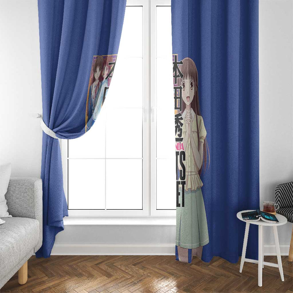 Tohru Honda Fruits Basket Window Curtain Anime Style